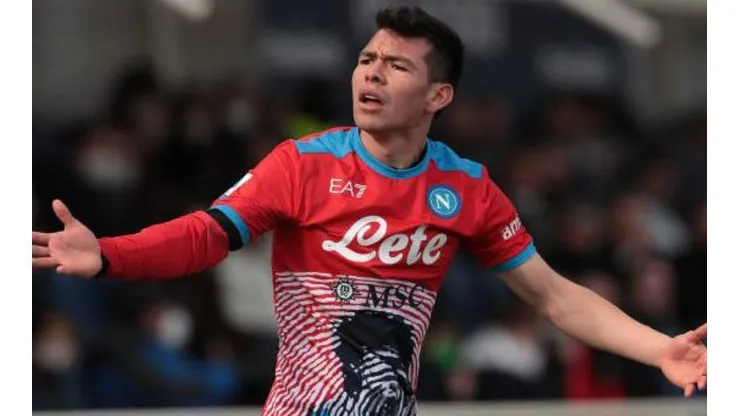 Hirving Lozano está en su cuarta temporada con el Napoli.
