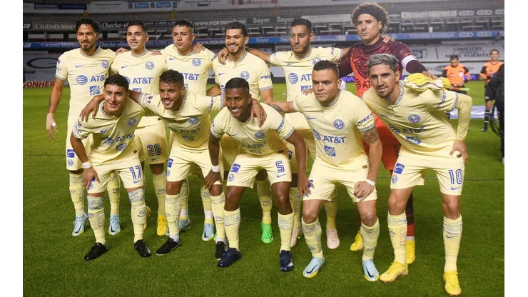 El equipo americanista que hiló el quinto triunfo ante Querétaro.