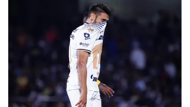 Toto Salvio, baja en el juego de Pumas ante Tigres