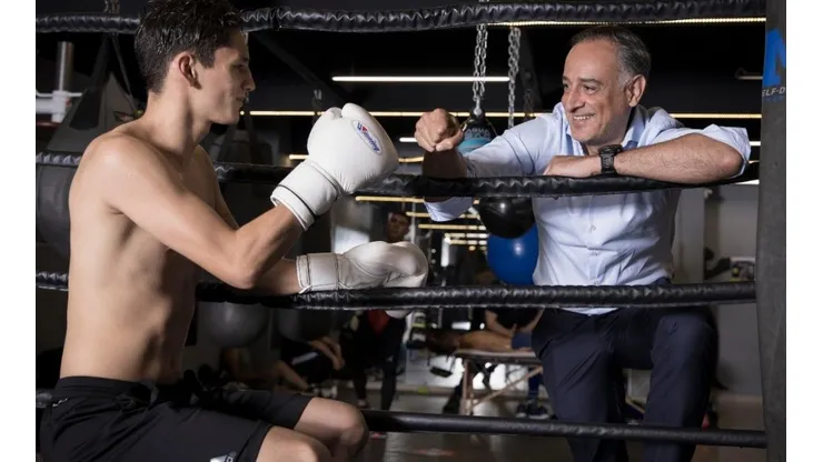 Alan Picasso, boxeador que trabaja para ser campeón mundial súper gallo (Foto: SINDE)