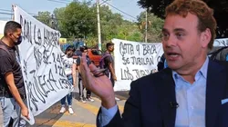 Faitelson carga contra aficionados de Cruz Azul.