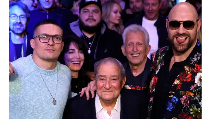 Bob Arum confía en poder celebrar el combate indiscutible entre Oleksandr Usyk y Tyson Fury
