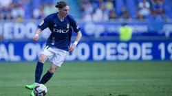 Marcelo Flores tuvo su estreno como titular en Real Oviedo.