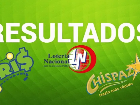 Tris y Chispazo del martes 23 de agosto | Resultados y números ganadores del Sorteo 29222 y 9284 de Lotenal