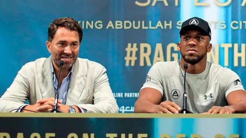 Las palabras de Eddie Hearn que engrandecen a Anthony Joshua en la derrota