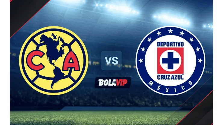 América vs. Cruz Azul por la Liga MX.