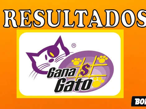 Resultados del Gana Gato jueves 18 de agosto | Números ganadores en la Lotería Nacional de México