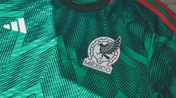La camiseta que México utilizará en Qatar 2022.