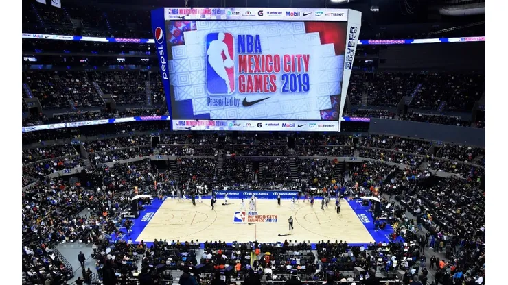 NBA en su anterior visita a la Ciudad de México en 2019