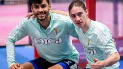 Aceves y Flores esperan por su debut en Real Oviedo.