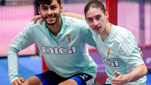 Aceves y Flores esperan por su debut en Real Oviedo.