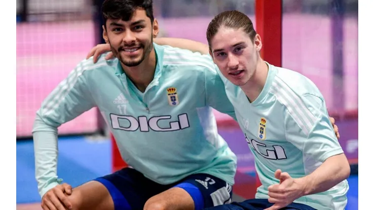 Aceves y Flores esperan por su debut en Real Oviedo.