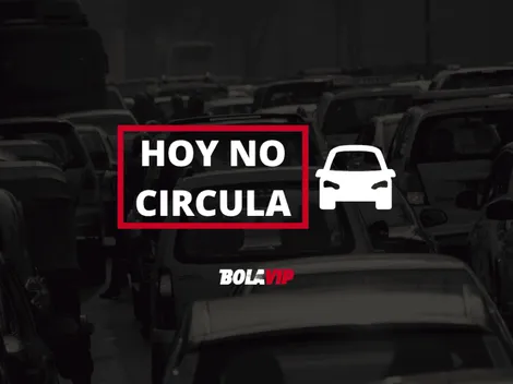 Hoy No Circula CDMX y Edomex, VIERNES 12 de agosto de 2022
