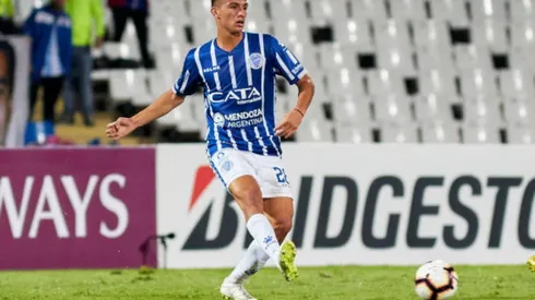 Ezequiel Bullaude debutó con Godoy Cruz en 2018.