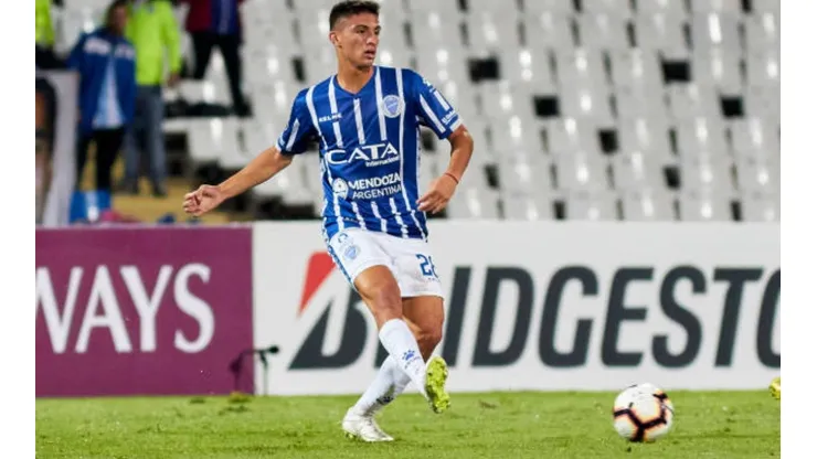 Ezequiel Bullaude debutó con Godoy Cruz en 2018.