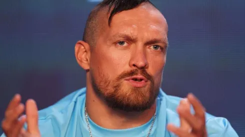 Usyk quiere a Canelo Álvarez.