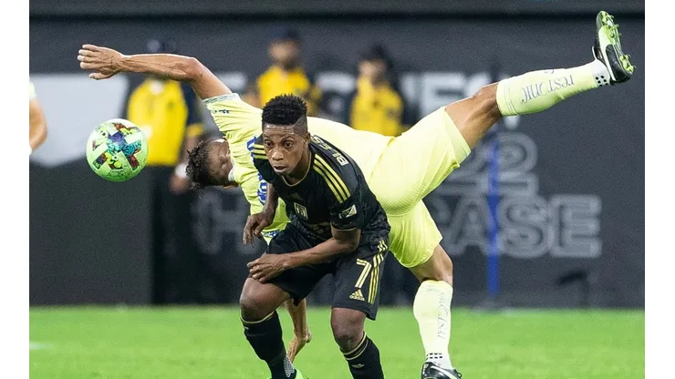 Inglewood, California, Estados Unidos de Norteamerica, 3 de agosto de 2022. , durante el partido amistoso del Leagues Cup Showcase 2022 de la Liga BBVA MX y la MLS, entre el LA Galaxy y las Chivas Rayadas del Guadalajara, celebrado en el SoFi Stadium. Foto: Imago7/ Xavier Hernández