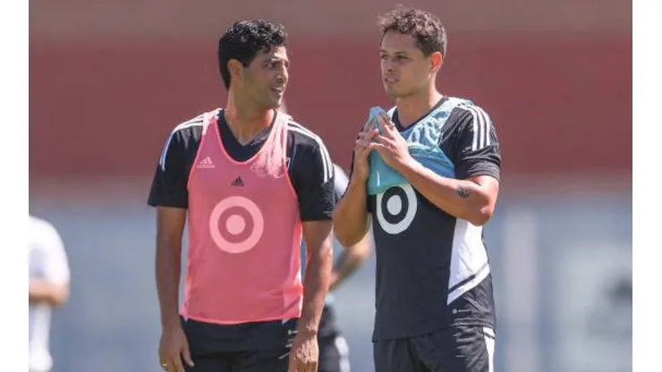 Carlos Vela y Javier Chicharito Hernández, dos ídolos de Alexis Vega.