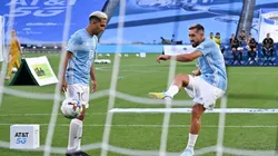 Héctor Herrera se quejó de los balones en el Skills Challenge