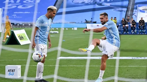 Héctor Herrera se quejó de los balones en el Skills Challenge