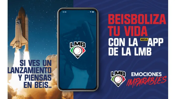 La nueva app de la Liga Mexicana de Beisbol.