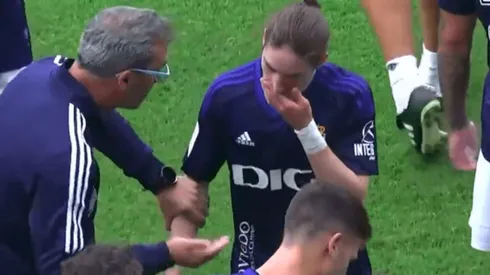 Marcelo Flores sigue sumando minutos en la pretemporada.