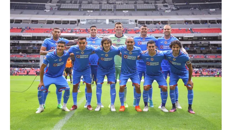 La más reciente alineación de Cruz Azul en el Apertura 2022.