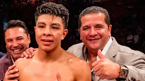 ¿Y De La Hoya? Eddie Hearn negocia la próxima pelea de Jaime Munguia