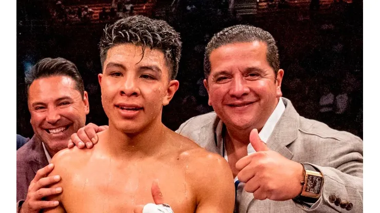 ¿Y De La Hoya? Eddie Hearn negocia la próxima pelea de Jaime Munguia