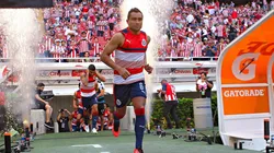 Edwin Hernández previo al partido de vuelta de la Final del Clausura 2017.