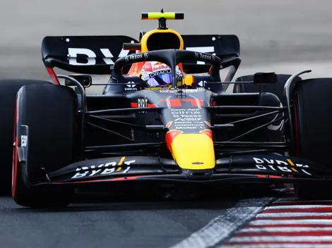 Checo sufre ataque de estornudos en las prácticas