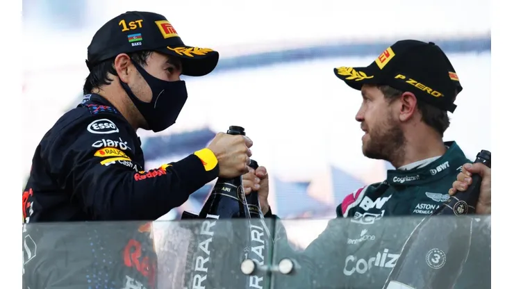 Emotiva declaración de Checo ante el retiro de Sebastian Vettel