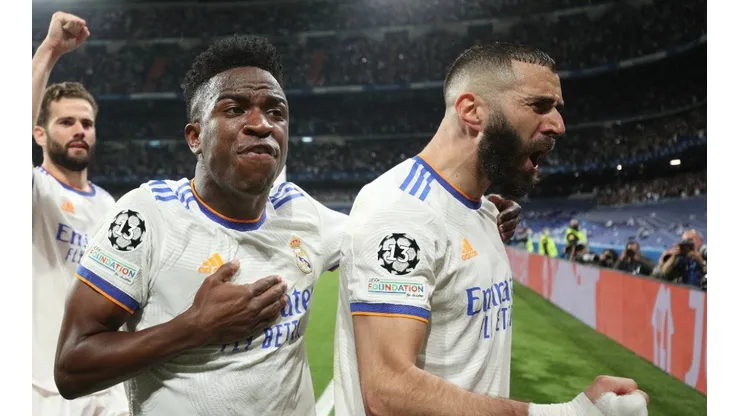 Karim Benzema Vinicius Jr. Real Madrid 2022