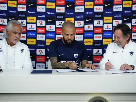 ¿Hasta cuándo firmó contrato Dani Alves con Pumas UNAM?