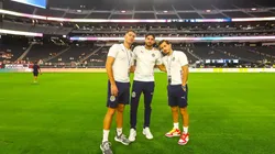 Ormeño y Mozo son vistos en un casino previo al partido con la Juventus.