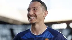 Andrés Guardado en la visita del Betis al PSV.