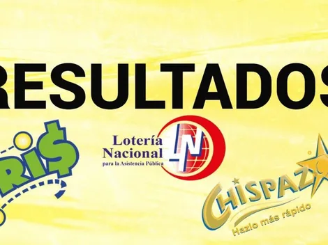 Resultados del Tris y Chispazo de HOY domingo 24 de julio | Números ganadores del Sorteo 29072 y 9224 de Lotenal