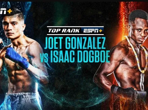 Cuándo pelean Joet González vs. Isaac Dogboe: Día, horario, cartelera completa y TV de la pelea de Boxeo