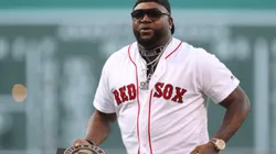Big Papi en un partido entre Boston y Detroit en junio de 2022.