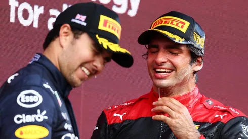 Carlos Sainz imitó a la perfección el acento de Checo