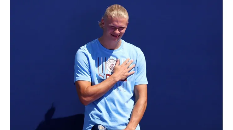 Erling Haaland, burlado por aficionados del América en Estados Unidos