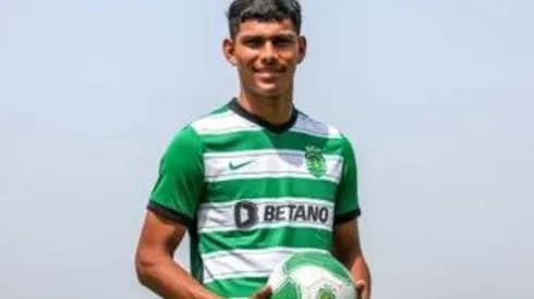 Primeras imágenes de Jesús Alcantar como jugador del Sporting Lisboa.