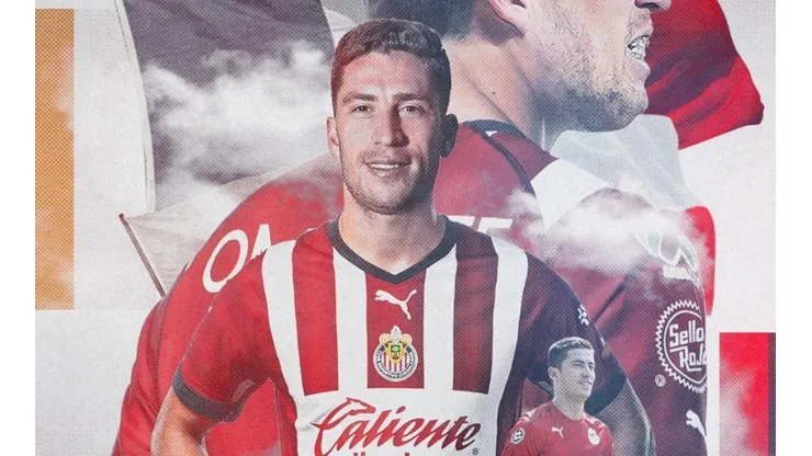 Santiago Ormeño es nuevo refuerzo de Chivas.