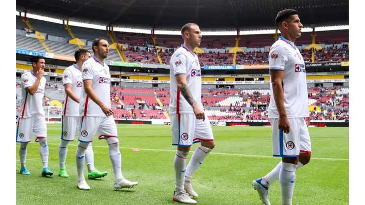 Guadalajara, Jalisco, 16 de julio de 2022. , durante el partido de la jornada 3 del torneo Apertura 2022 de la Liga BBVA MX, entre los Rojinegros del Atlas y la Máquina Celeste del Cruz Azul, celebrado en el estadio Jalisco. Foto: Imago7/ Fabian Meza