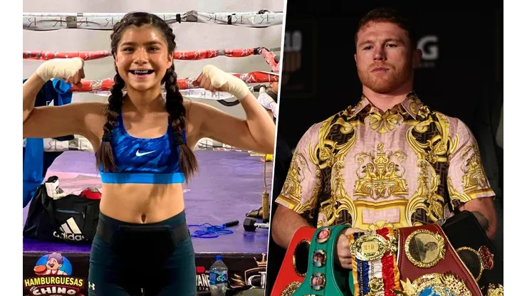 El conmovedor saludo de cumpleaños de una niña boxeadora a Canelo Álvarez