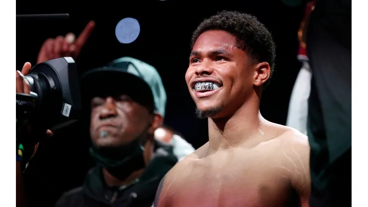 ¡Video de locos! Shakur Stevenson hizo sparring con un gigante de los pesos pesados
