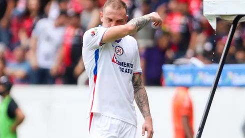 Carlos Rotondi dejó a la Máquina con uno menos en la derrota ante Atlas.