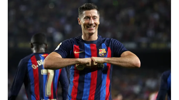 Lewandowski vive un gran momento en el Barcelona