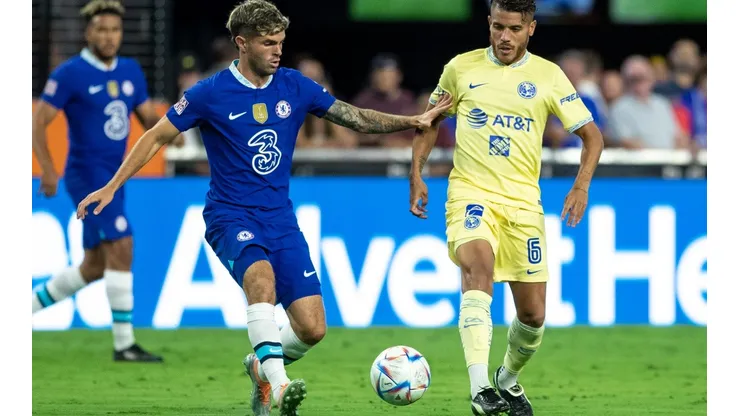 América cayó en el amistoso ante Chelsea por 2-1.