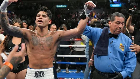 Ryan Garcia le lanzó un tiro a Gervonta Davis.